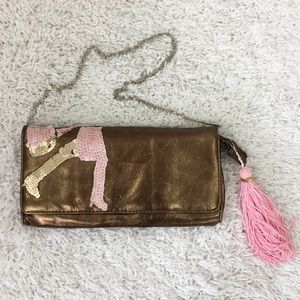 Transversion Clutch Shoulder Bag Purse